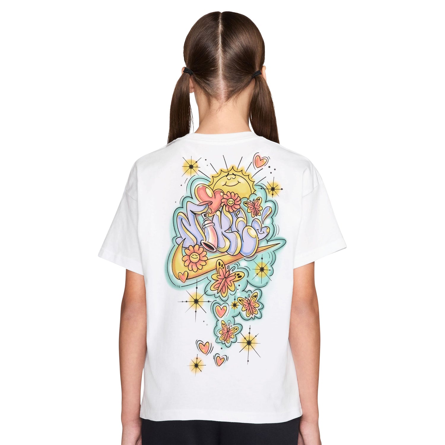 Boxy Airbrush Tee (Big Kid)