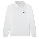 Petit Pique Long Sleeve Polo (Little Kid)
