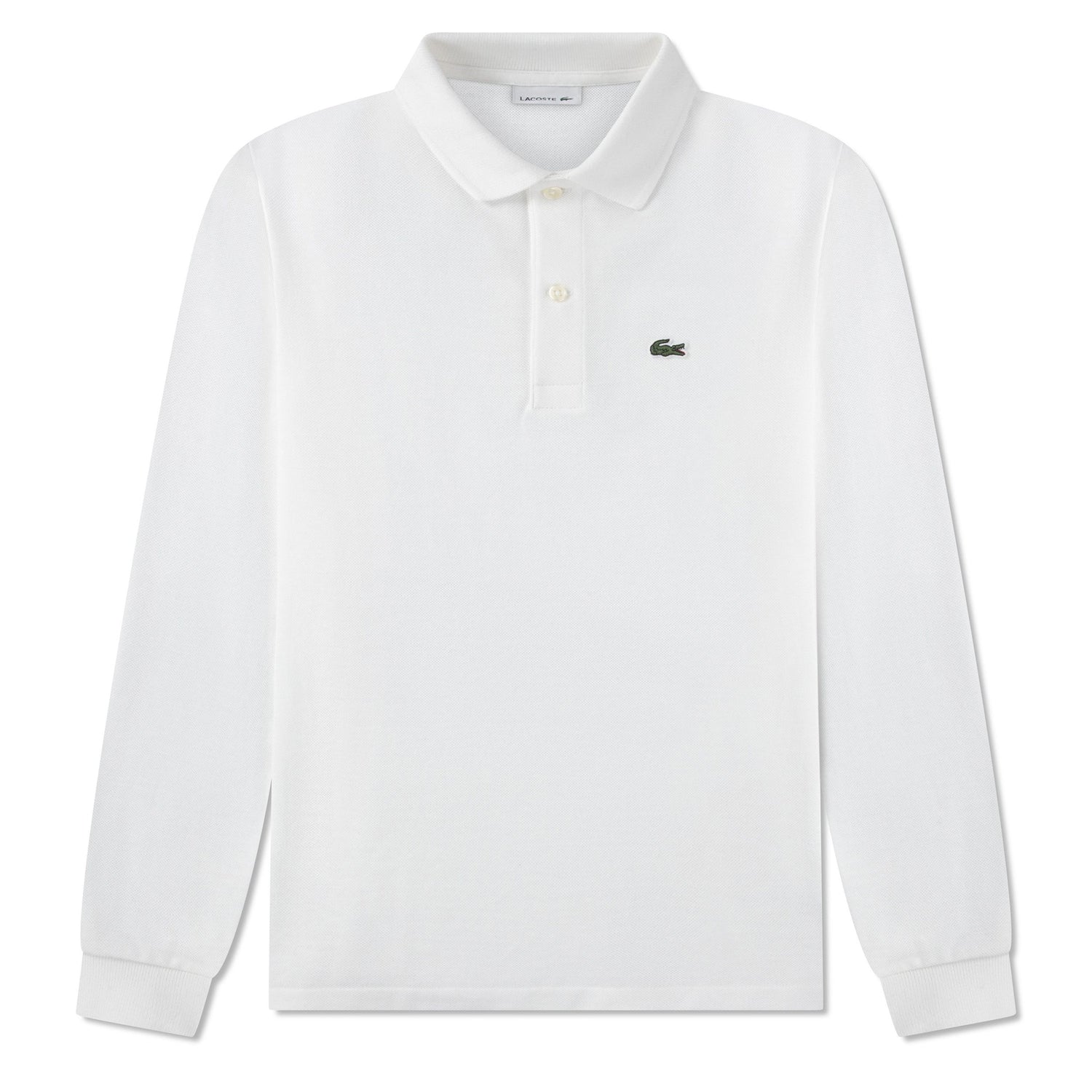 Petit Pique Long Sleeve Polo (Little Kid)