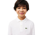 Petit Pique Long Sleeve Polo (Big Kid)