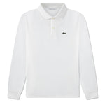 Petit Pique Long Sleeve Polo (Big Kid)