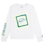 Long Sleeve Neon Graphic Tee (Little Kid)