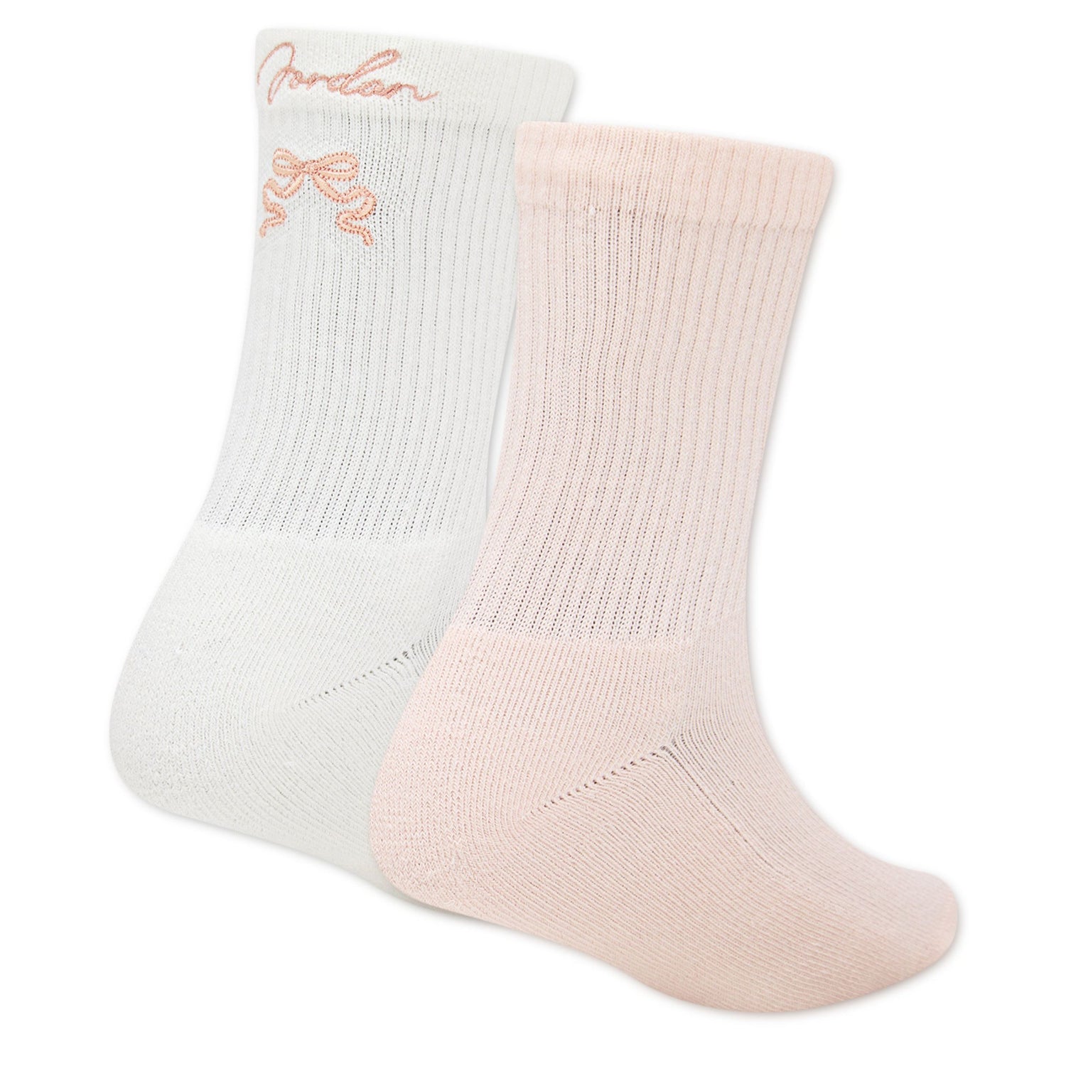 Bow Shorty 2 Pack Crew Sock (3Y-5Y)