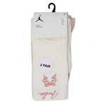Bow Shorty 2 Pack Crew Sock (3Y-5Y)