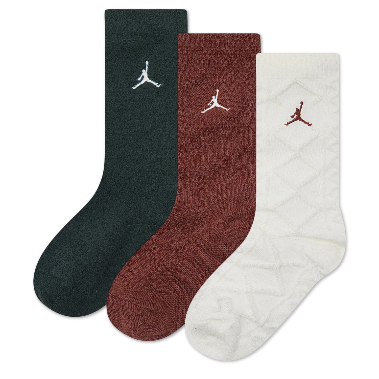 Holiday 3 Pack Crew Sock (3Y-5Y)