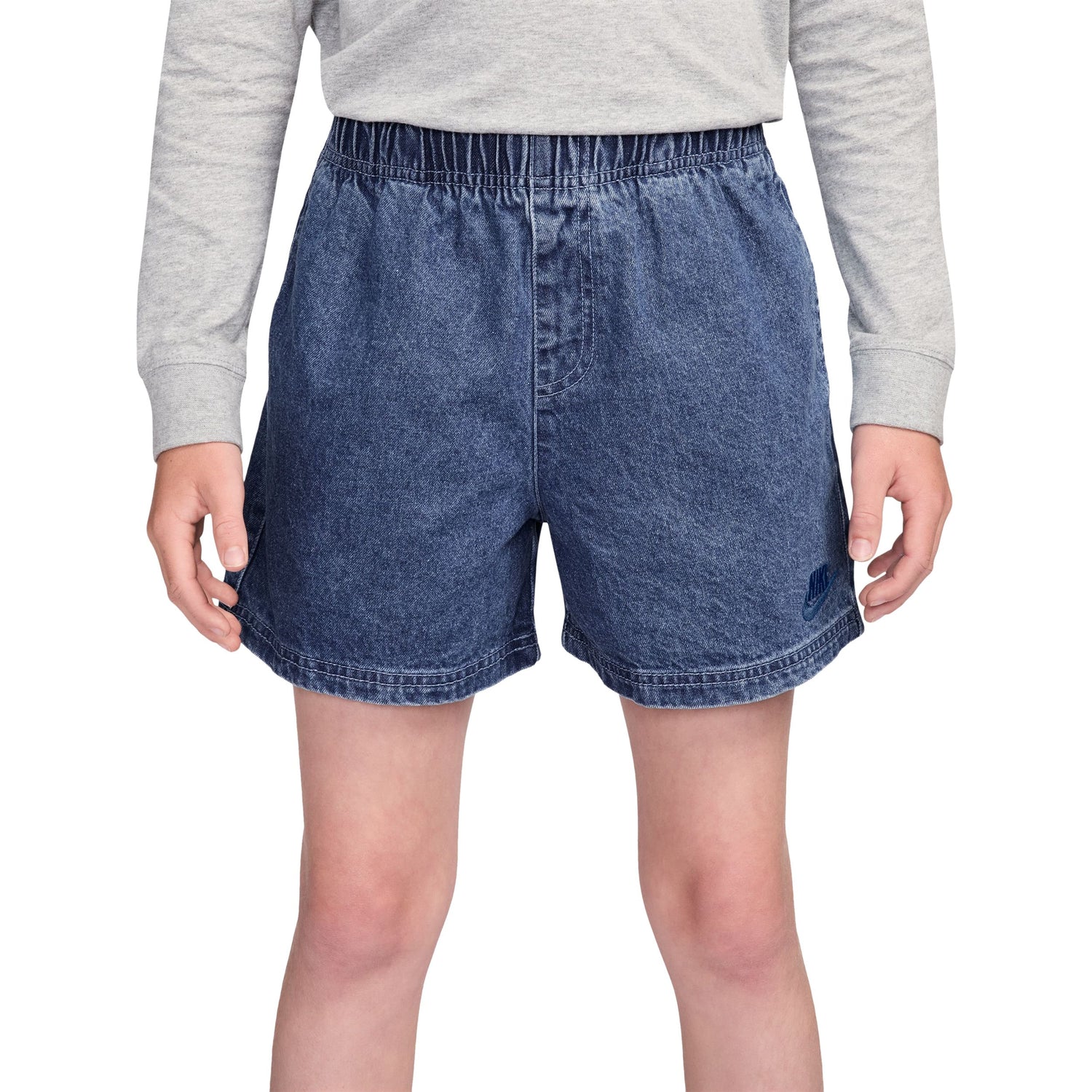 Sportswear Denim Short (Big Kid)