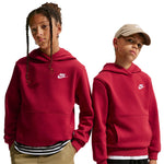 Sportswear Club Fleece Hoodie (Big Kid)