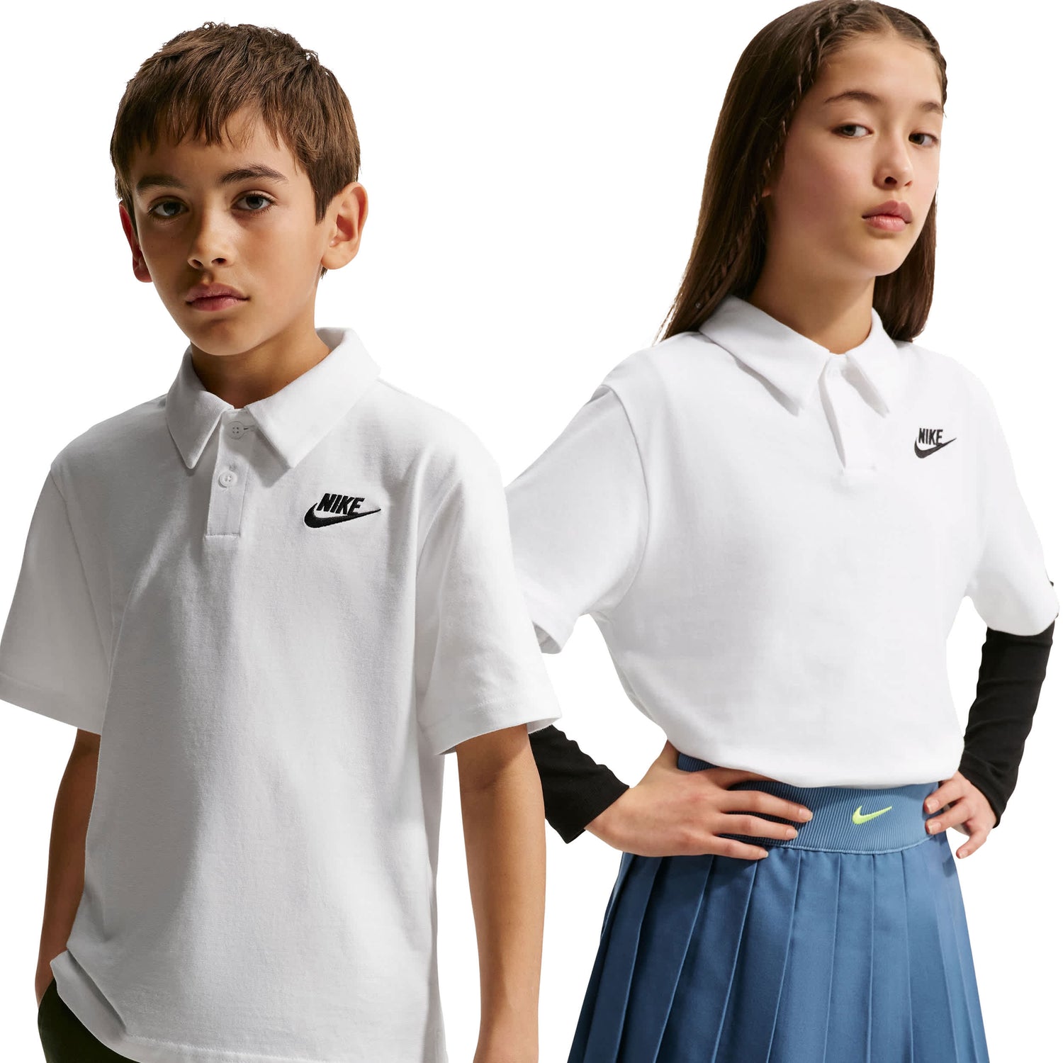 Nsw Knit Short Sleeve Polo (Big Kid)