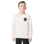 Chenille Patch Crew Sweatshirt (Big Kid)