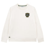 Chenille Patch Crew Sweatshirt (Big Kid)