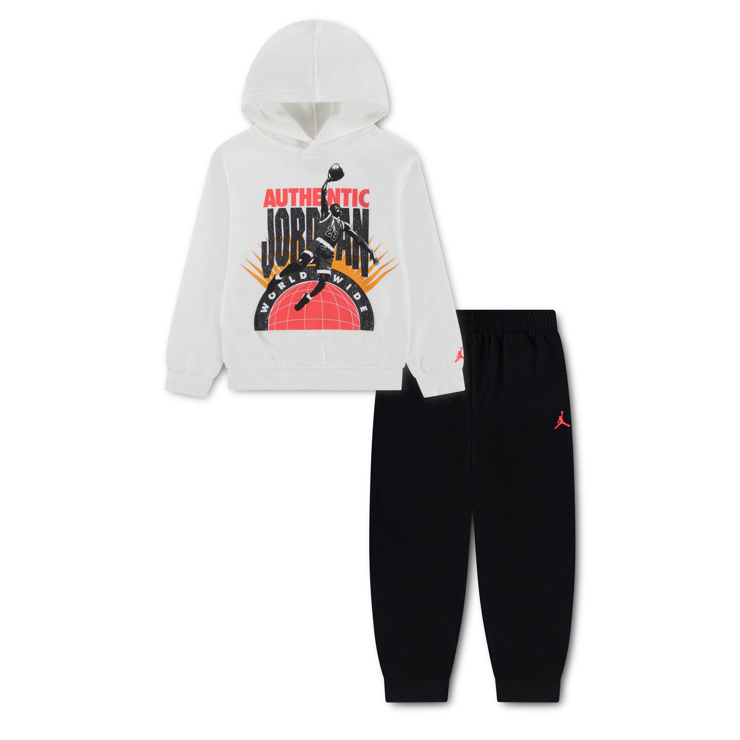 Air Jordan 6 Fleece Set (Little Kid)