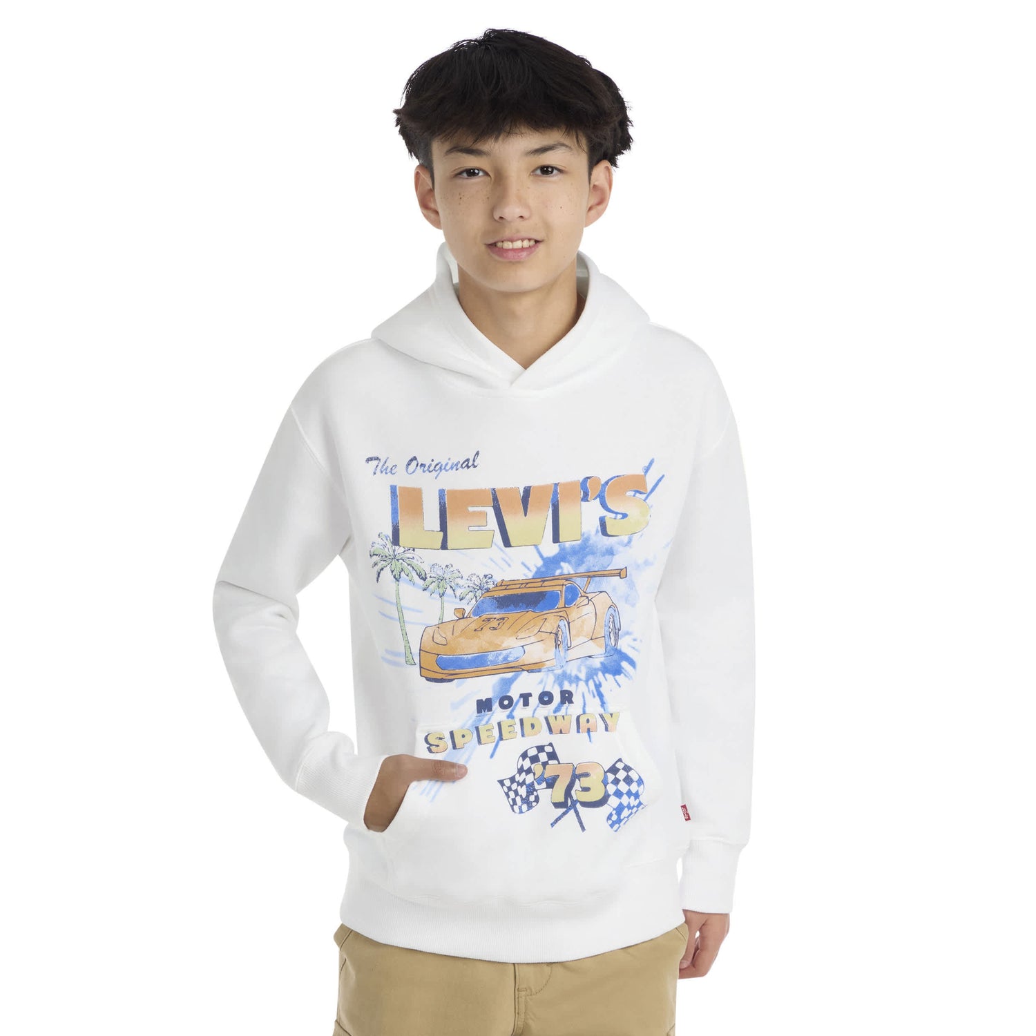 Motor Speed Way Hoodie (Big Kid)