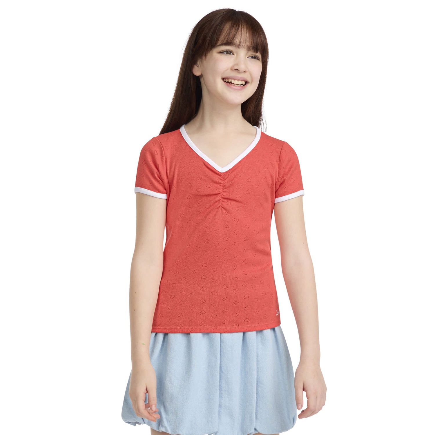 Short Sleeve Knit Top (Big Kid)