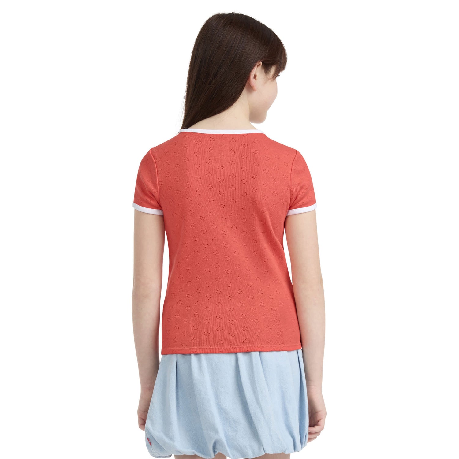 Short Sleeve Knit Top (Big Kid)