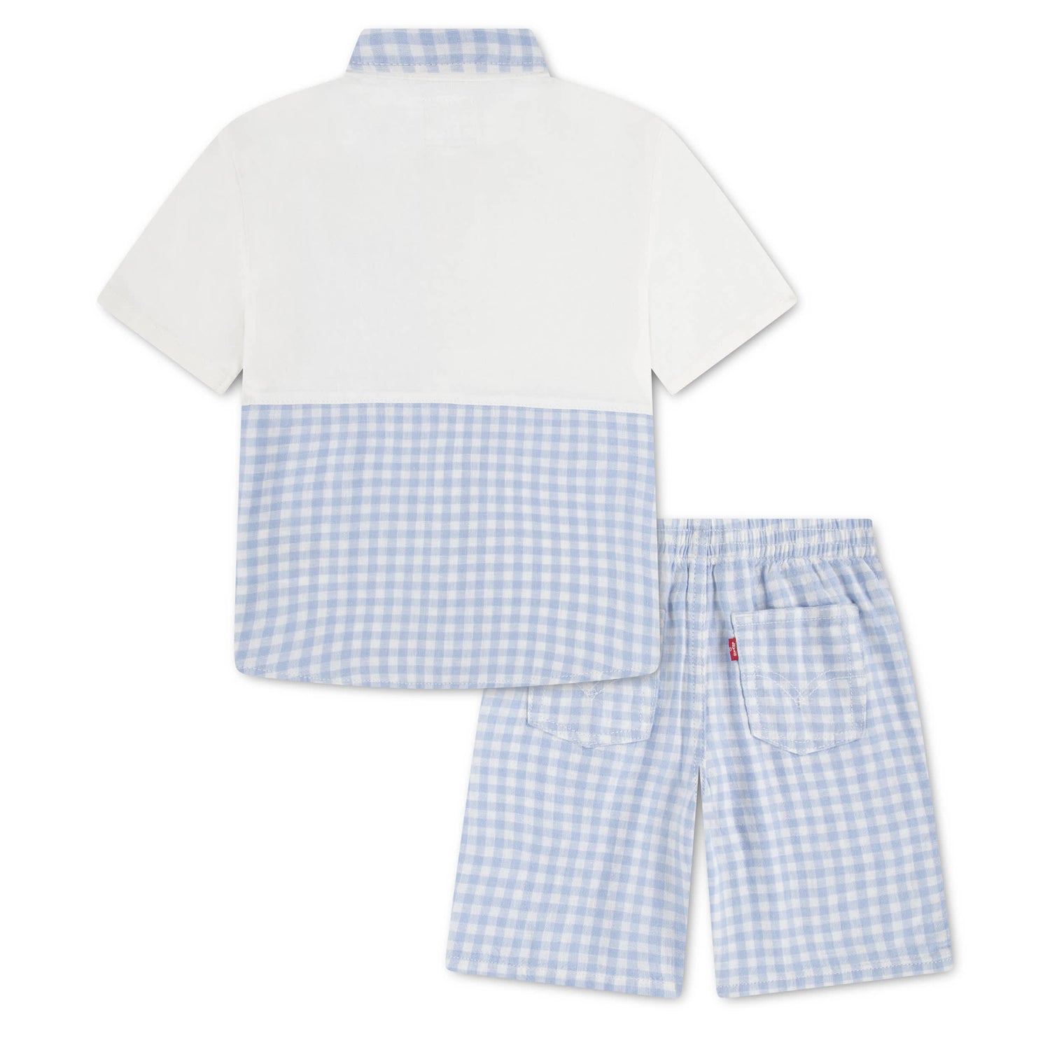 Gingham Woven Set (Toddler)