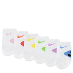 Smiley Ankle 6-Pack Sock (12-24M)