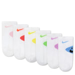 Smiley Ankle 6-Pack Sock (6-12M)