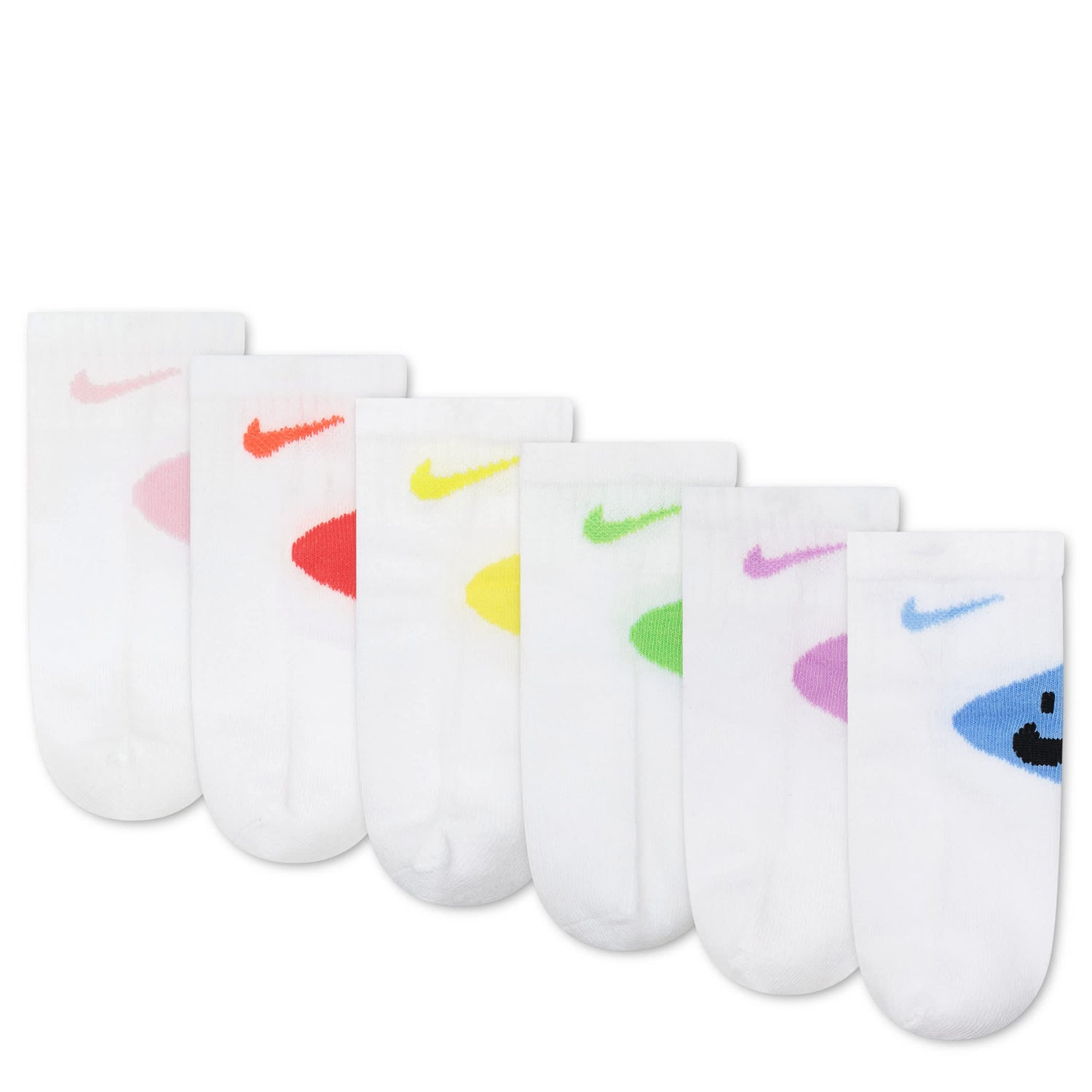 Smiley Ankle 6-Pack Sock (6-12M)