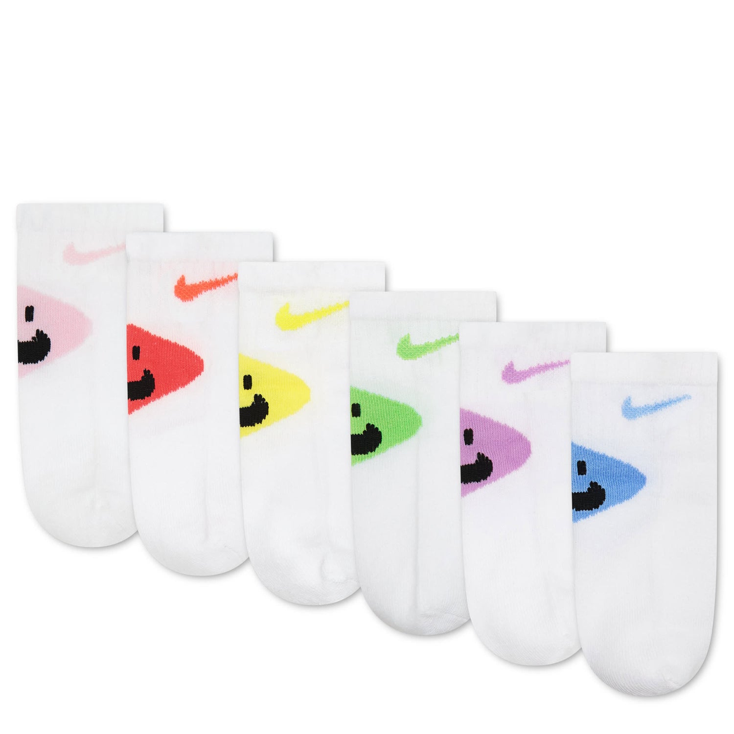 Smiley Ankle 6-Pack Sock (6-12M)