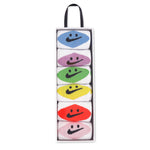 Smiley Crew Socks 6-Pack (Little Kid)