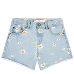 A-Line Short Denim Short (Big Kid)
