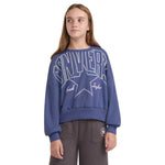 Relaxed Boxy Graphic Crew Sweatshirt(Big Kid)