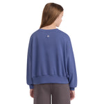 Relaxed Boxy Graphic Crew Sweatshirt(Big Kid)