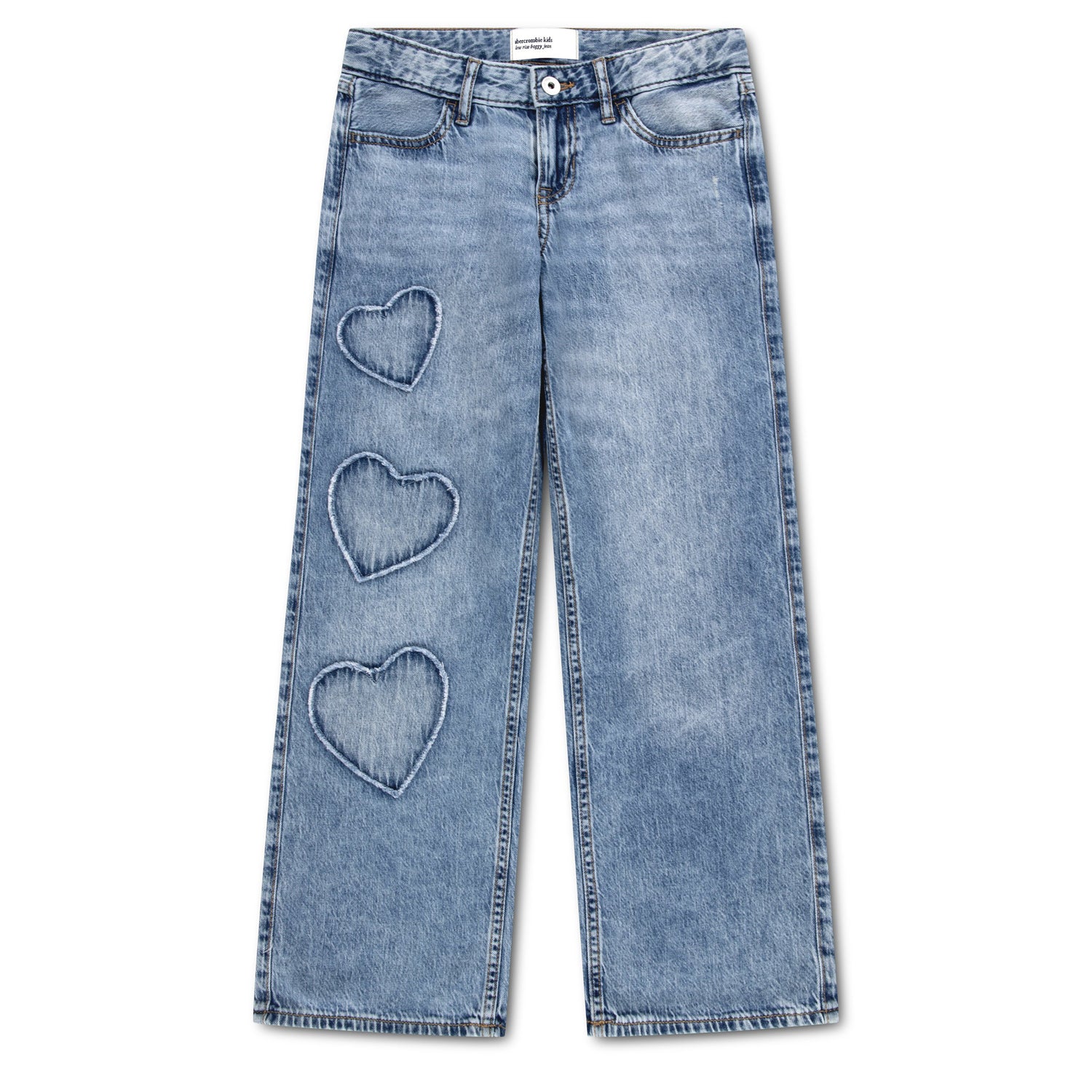Low Rise Baggy Jeans (Big Kids)