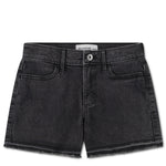 High Rise Denim Shorts (Big Kids)