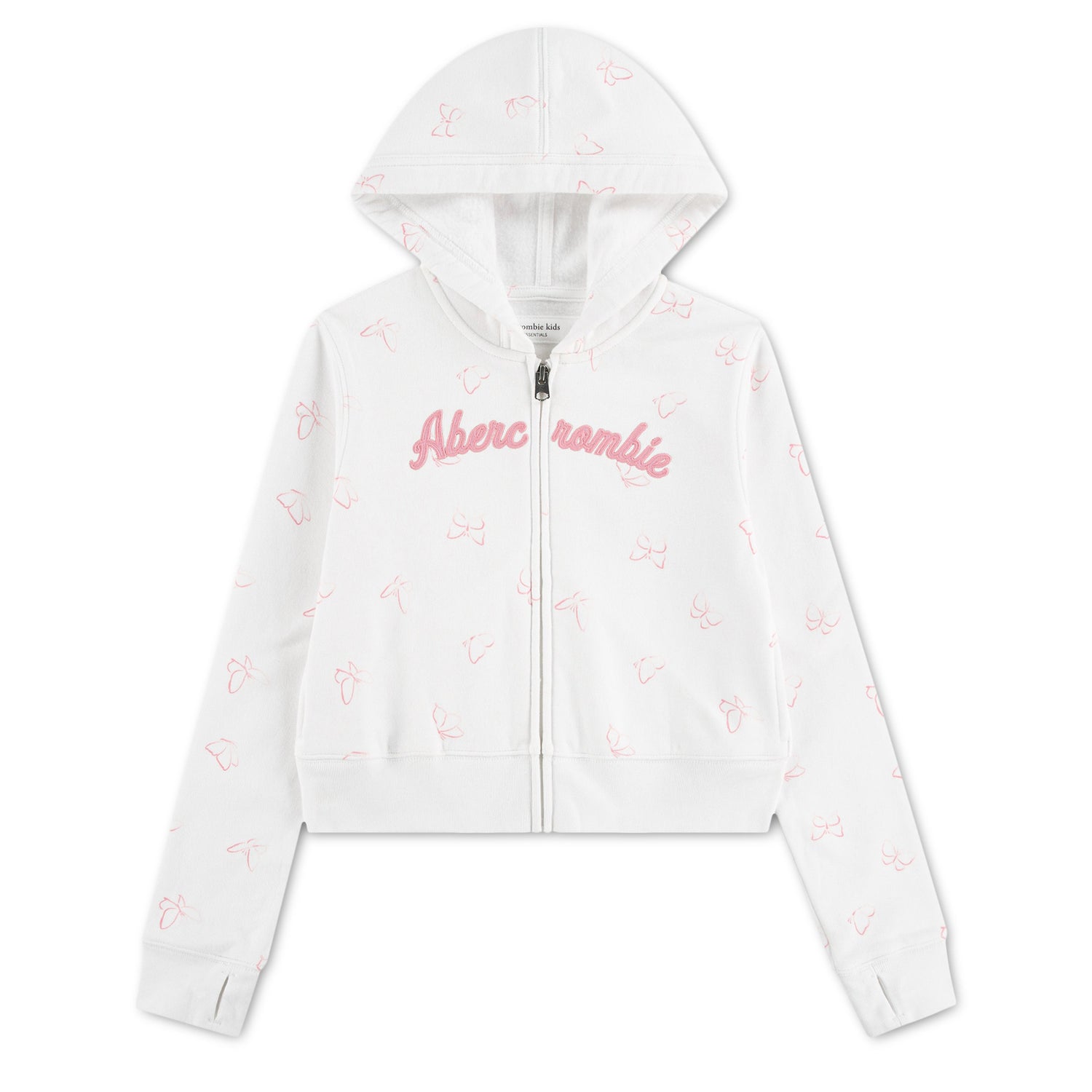 Full Zip Printed Hoodie (Big Kids)