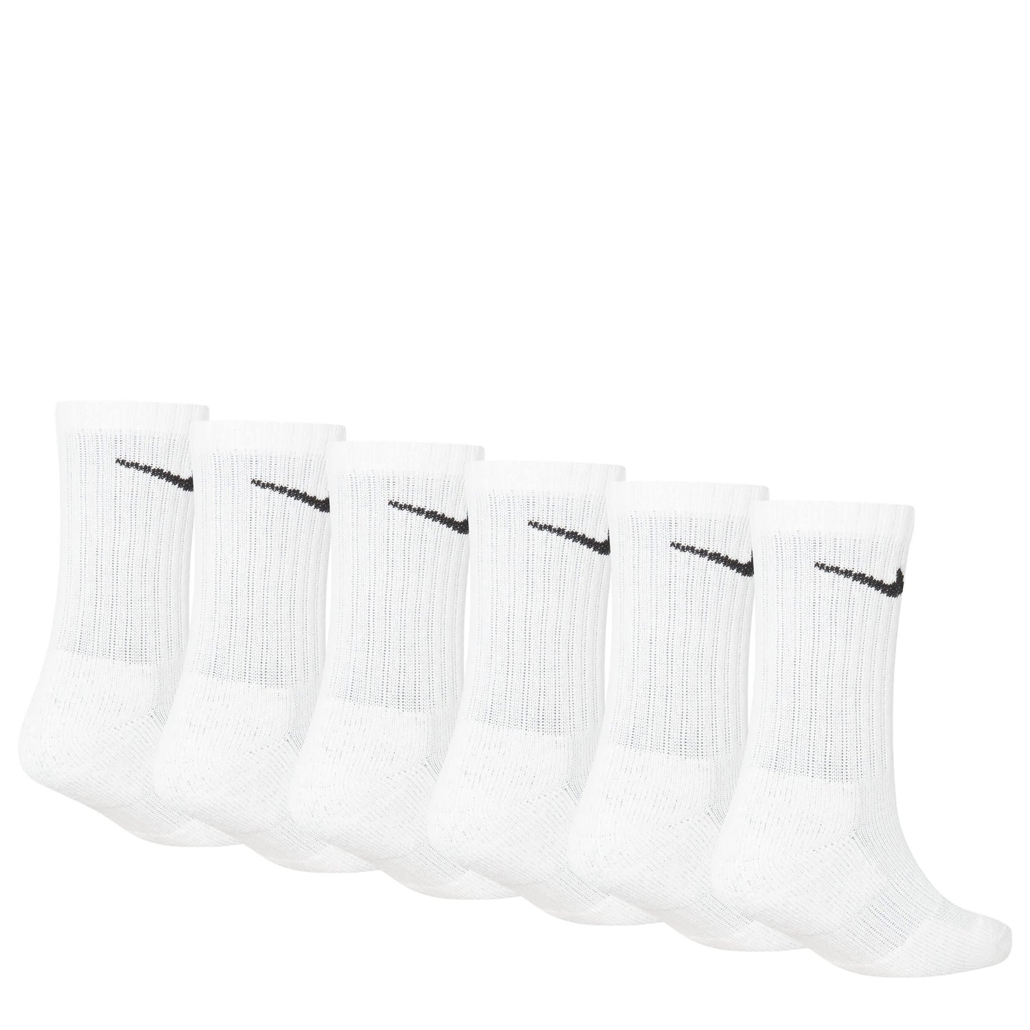 Dri-Fit Perf Basic Crew Socks 6-Pack (4-7)