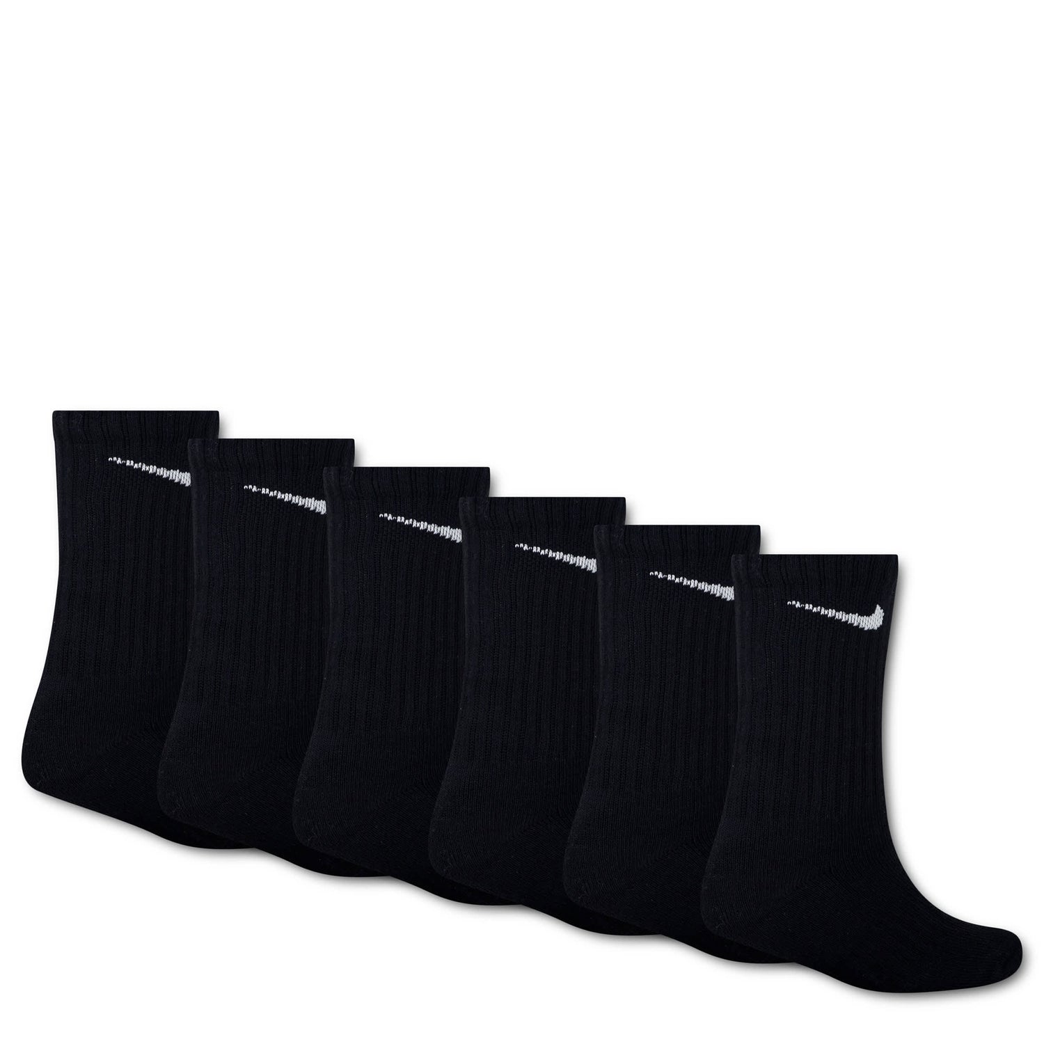 Dri-Fit Perf Basic Crew Socks 6-Pack (4-7)