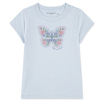 Flower Butterfly Raglan Tee (Big Kids)