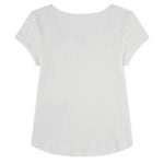 Short Sleeve Pointelle Tee (Big Kids)