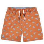 Croc Print Swim Short (Little Kid)