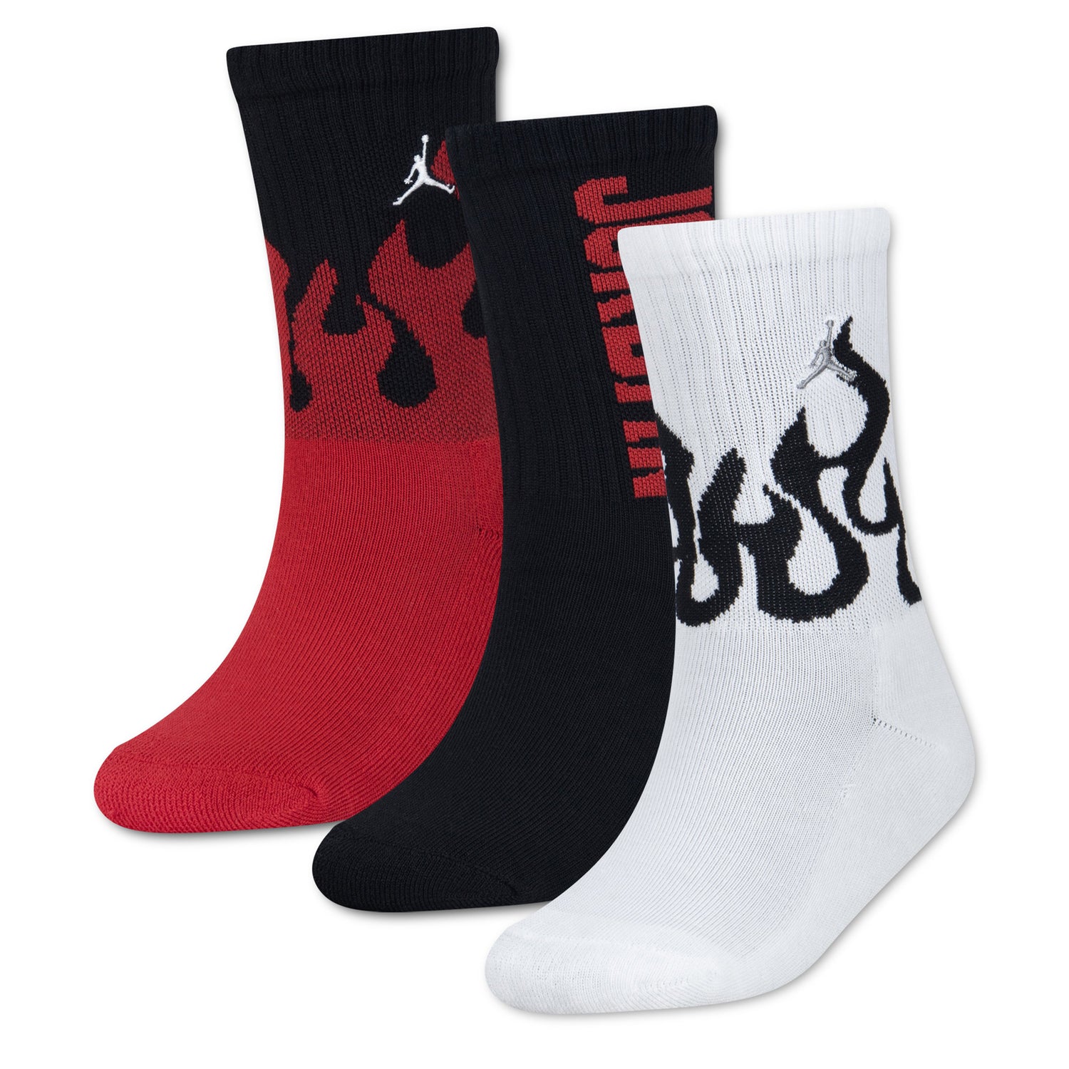 Retro Crew Socks 3-Pack (7-9)