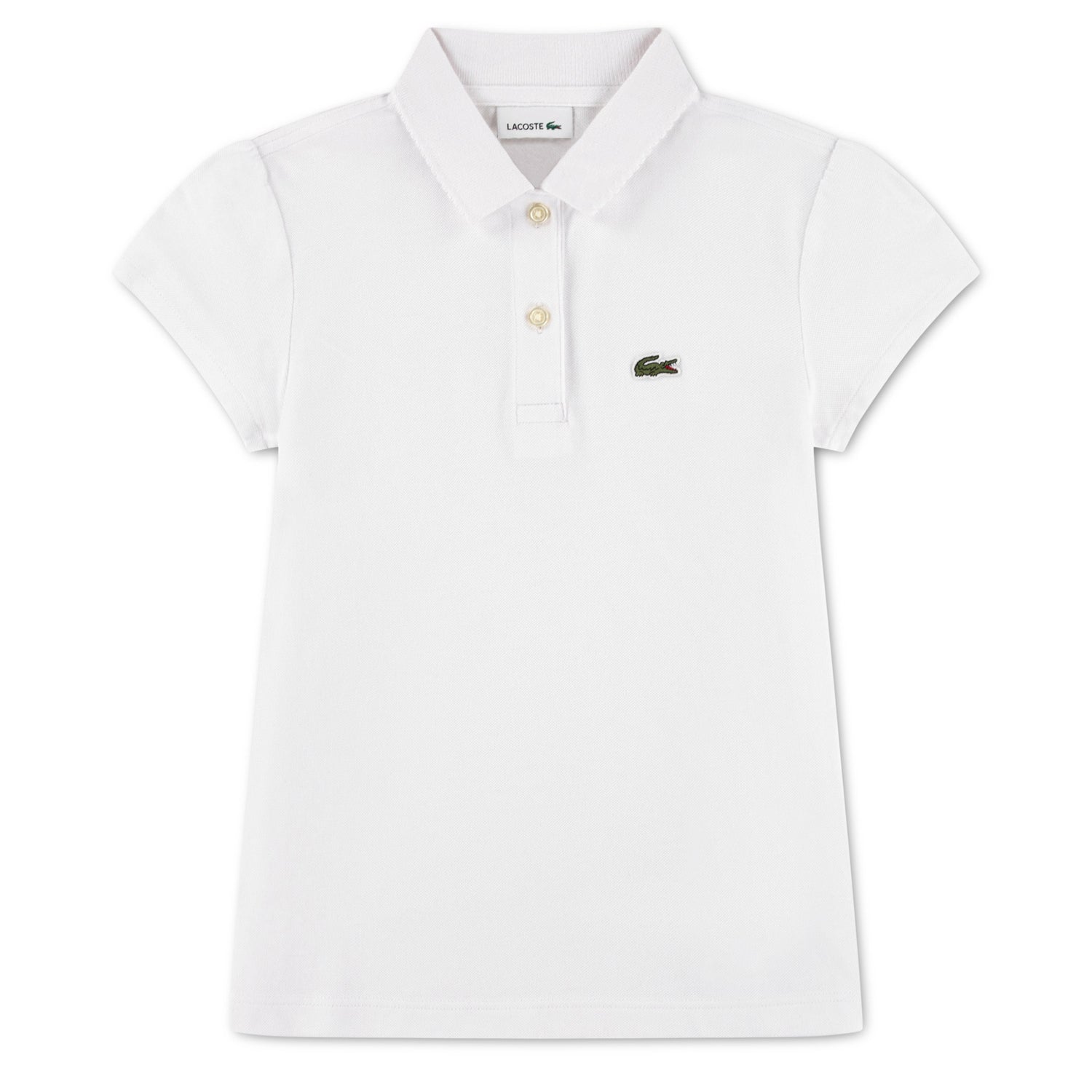 Scallop Collar Polo (Big Kid)