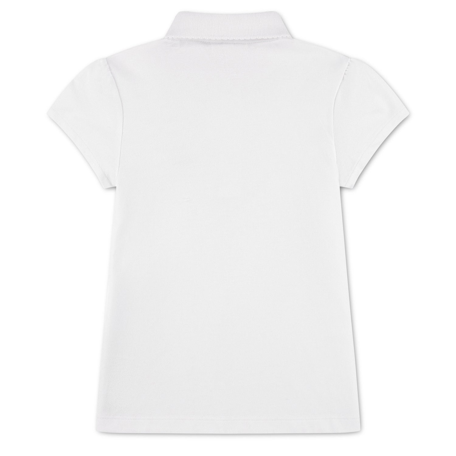 Scallop Collar Polo (Big Kid)