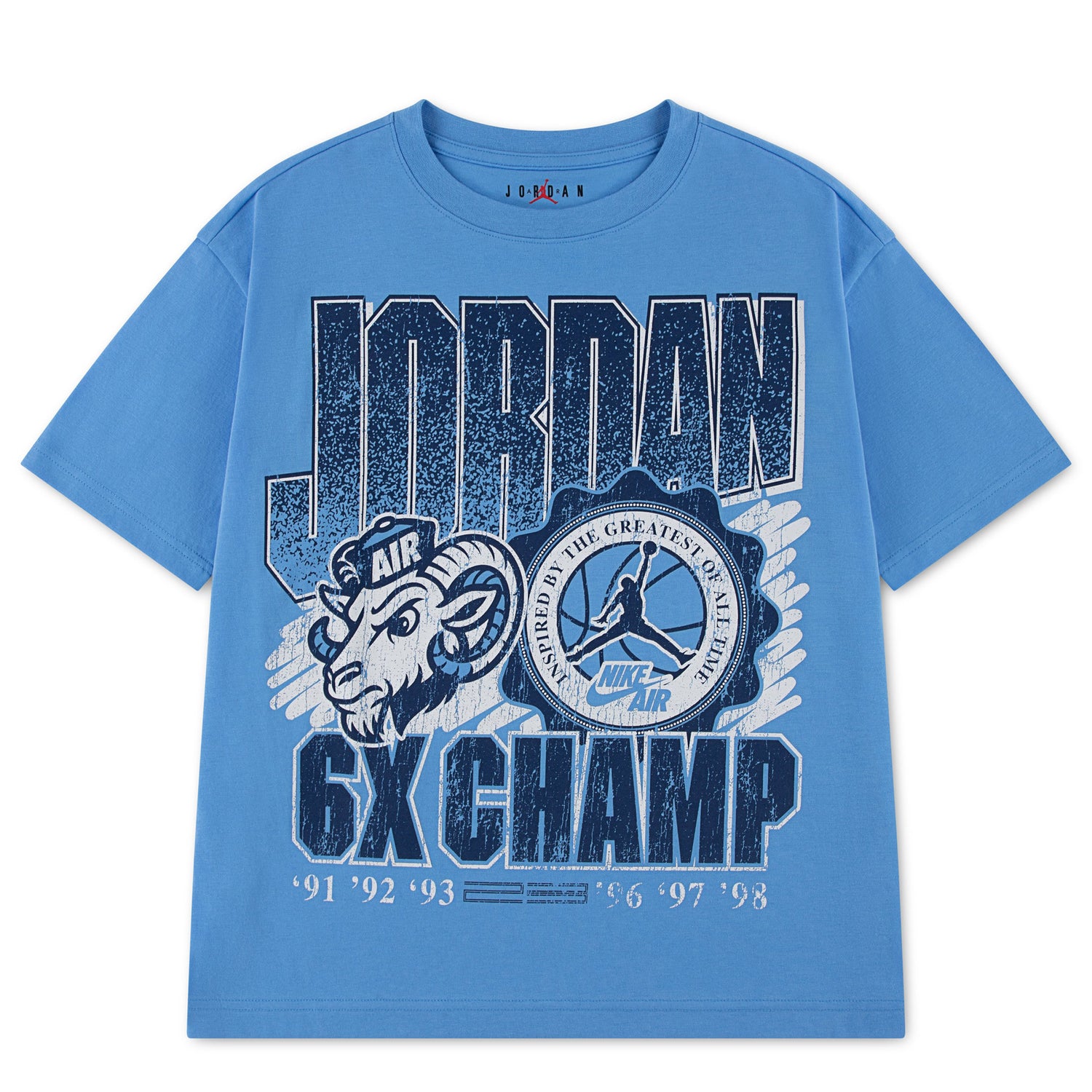 Aj 11 Unc Retro Goat Tee (Big Kid)