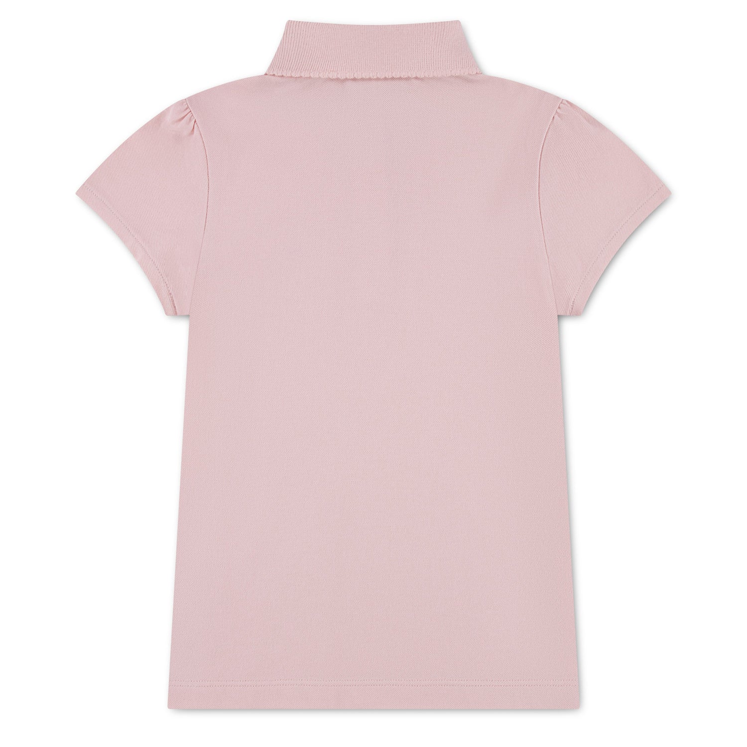 Scallop Collar Polo (Big Kid)