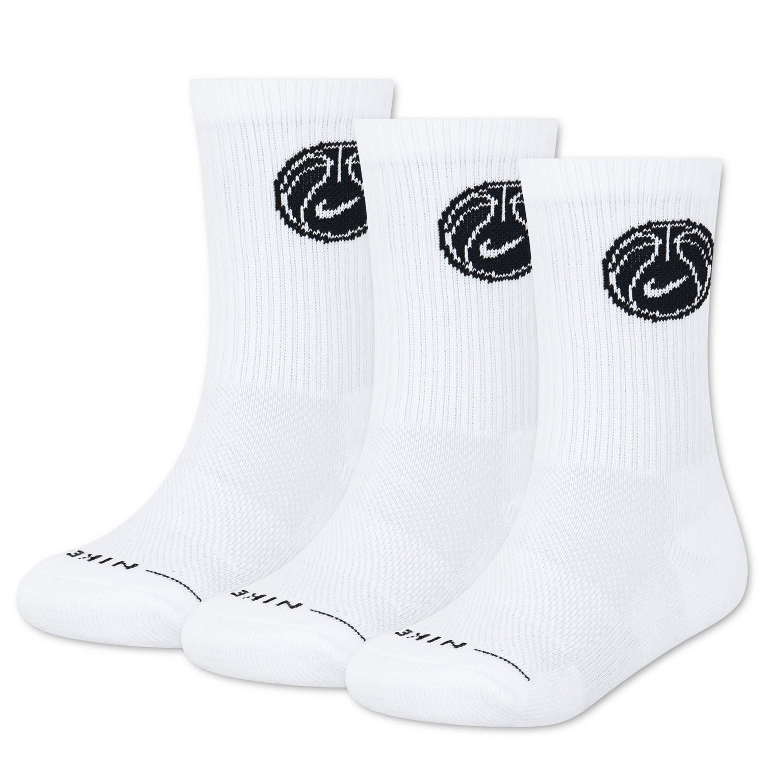 Everyday Basketball 3-Pack Crew Socks (10C-3Y)