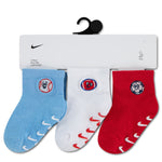Multisport Waffle Gripper Socks 3-Pack (6M-12M)