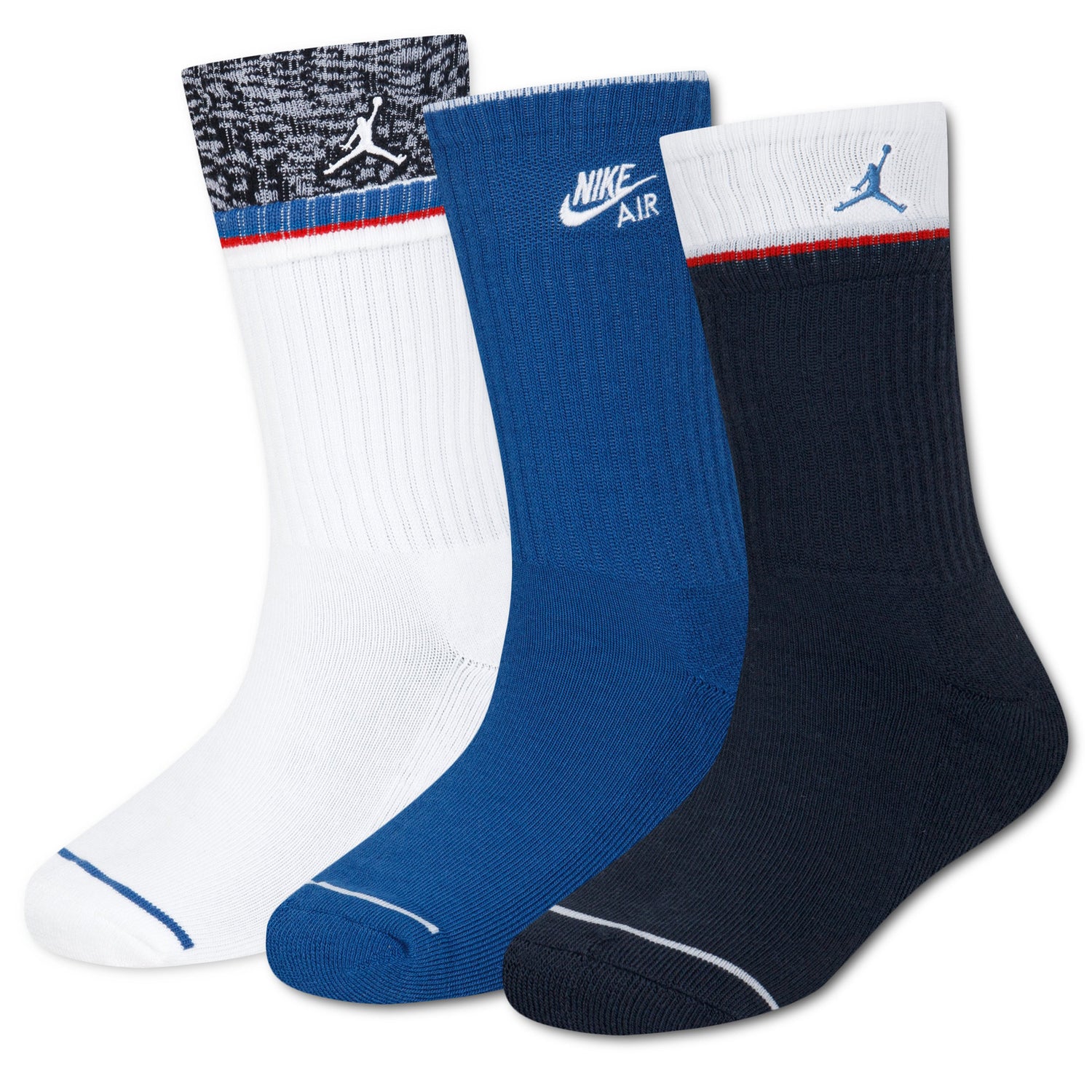 Aj3 Retro Crew Socks 3-Pack (10C-3Y))