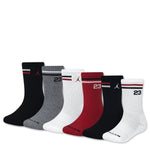Legend Crew Socks 6-Pack (10C-3Y)