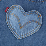 Overall With Hearts  (Toddler)