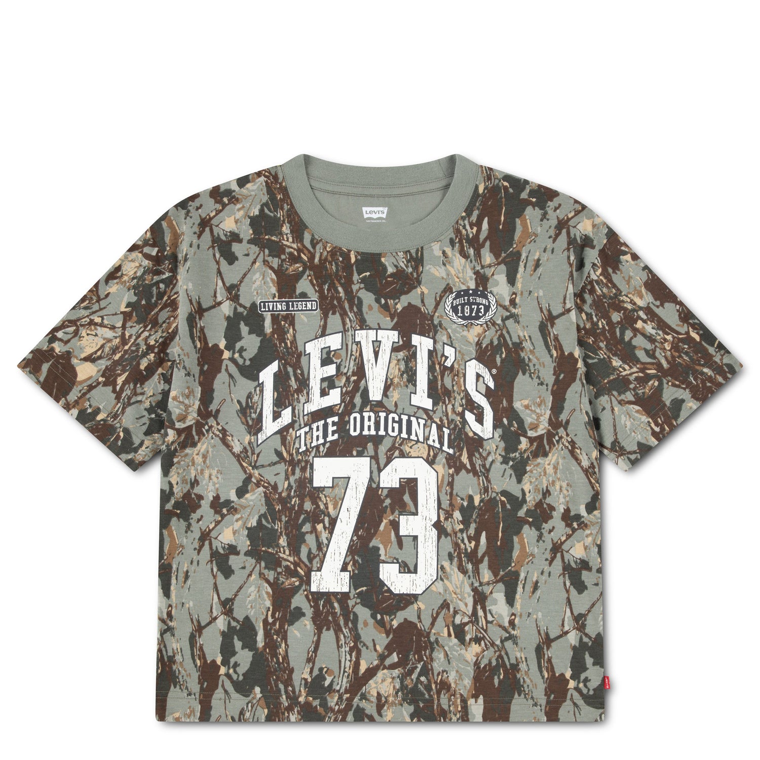 Tree Camo Tee (Big Kid)