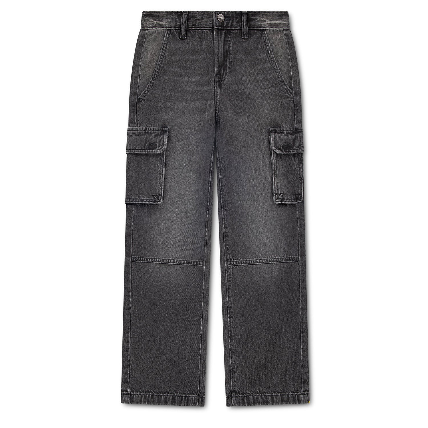 Baggy Fit Cargo Jeans (Big Kids)