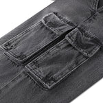Baggy Fit Cargo Jeans (Big Kids)
