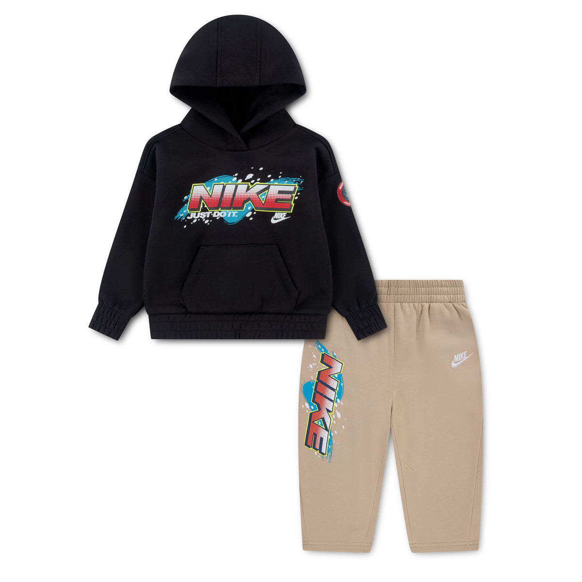Snow Motion Pullover Set (Toddler)