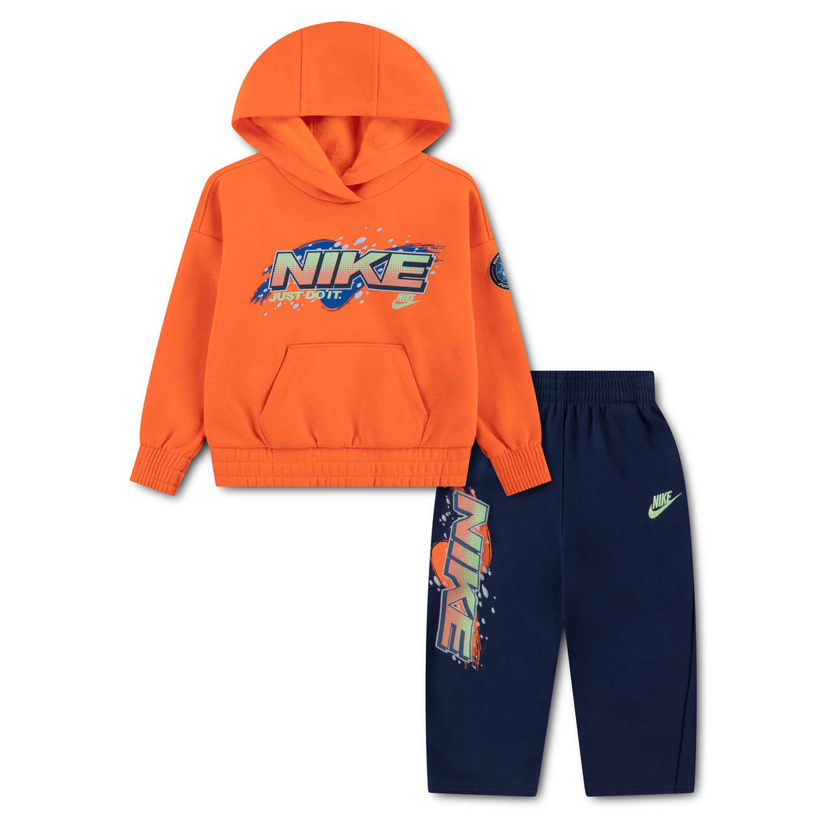 Snow Motion Pullover Set (Toddler)